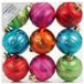 Inge‘s Christmas Decor 81074G136 kerstornament Kerstbal Meerkleurig 9 stuk(s)