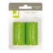 Q-CONNECT Wegwerpbatterij Alkaline D 2 stuks