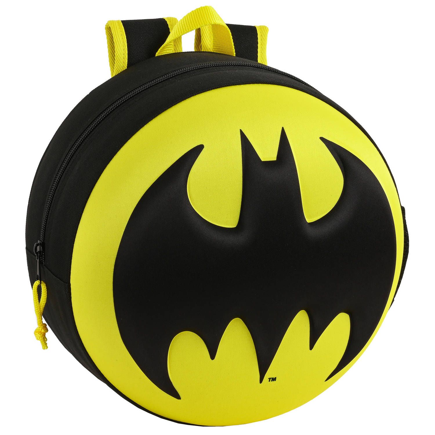 Batman Peuterrugzak 3D Logo - Zwart - 31 x 31 x 10 cm - Polyester
