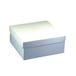 Papstar 18856 Boîtes à gâteaux en carton avec couvercle, 30x30x10 cm, Blanc, 10 pièces