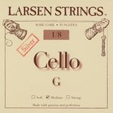 Larsen Cello snaren Original Fractional - kleine maten G 1/8 Medium