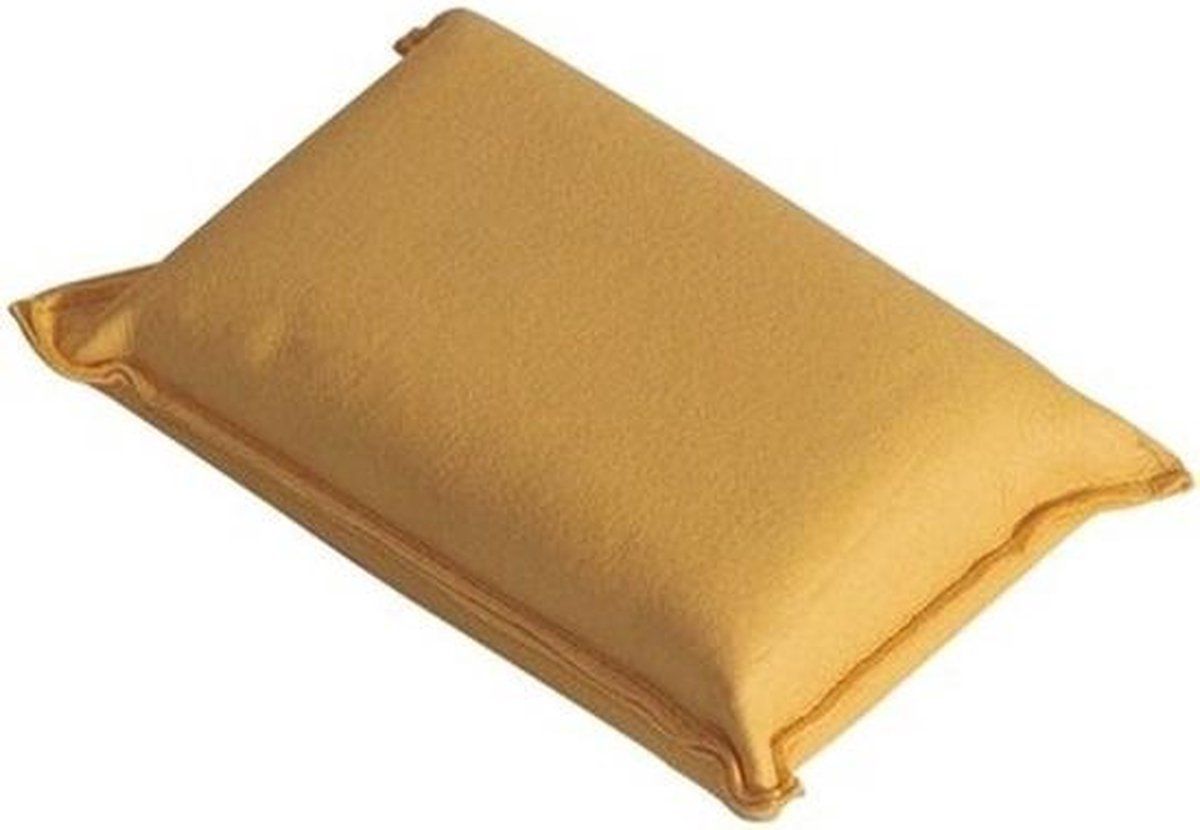 All Ride 2x Anti-condens spons voor autoramen 12 cm - Geel