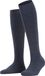 ESPRIT Dames Kniekousen Basic Pure W Kh katoen met comfort tailleband 1 paar, Blauw Navyblue M 6490, 39-42