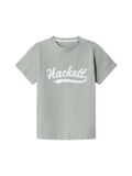 Hackett London T-shirt à logo vert pour garçon