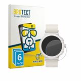 BROTECT Screenprotector 6 Stuks voor realme Watch S5 Beschermglas transparant