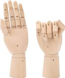 Allecto Mannequin en bois - Flexible - 18,5 cm - Naturel