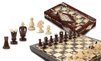 Magiera jeu d'échecs en bois, petite taille, 35 cm. (Merk: Szachy Wawel)