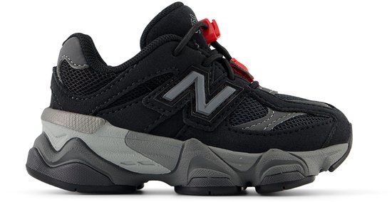 New Balance IV9060 Lage sneakers Unisex Kinderen Mesh Zwart