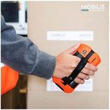 Mobilis PROTECH - Achterzijde behuizing voor mobiel mini-pc - robuust - verstevigd - oranje - voor Zebra TC51, TC52, TC56, TC57