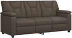 vidaXL Sofa Gris Cuir artificiel 191 x 85 x 93 cm