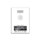 Lefranc & Bourgeois 301344 Studio blok 20 vellen zwart papier A4 140 g/m²