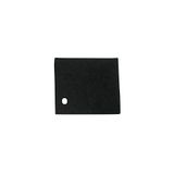 Artemio Set van 10 stuks dik, vilt, zwart, 30,5 x 0,2 x 30,5 cm