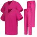 MISEMIYA Set van 2 uniseks uniformen Bz-2-817-8312 medische borstels, uniseks