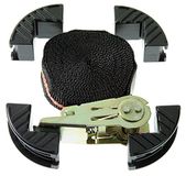 Profistar Spanband met 4 beschermende bekken en spanratel, 02151000