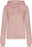 Just Hoods Dames Hoodie Stofroze Katoen XXL