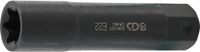 BGS Steeksleutelinzet E-profiel extra lang Aandrijving Buitenzeskant 22 mm SW E22 5246-E22
