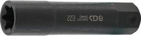 BGS Steeksleutelinzet E-profiel extra lang Aandrijving Buitenzeskant 22 mm SW E22 5246-E22