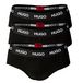 HUGO Slip Rouge / Noir / Blanc
