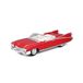 MAISTO Cadillac Eldorado Biarritz Cabrio`59, rood-wit, Premier Edition - modelauto 1:18
