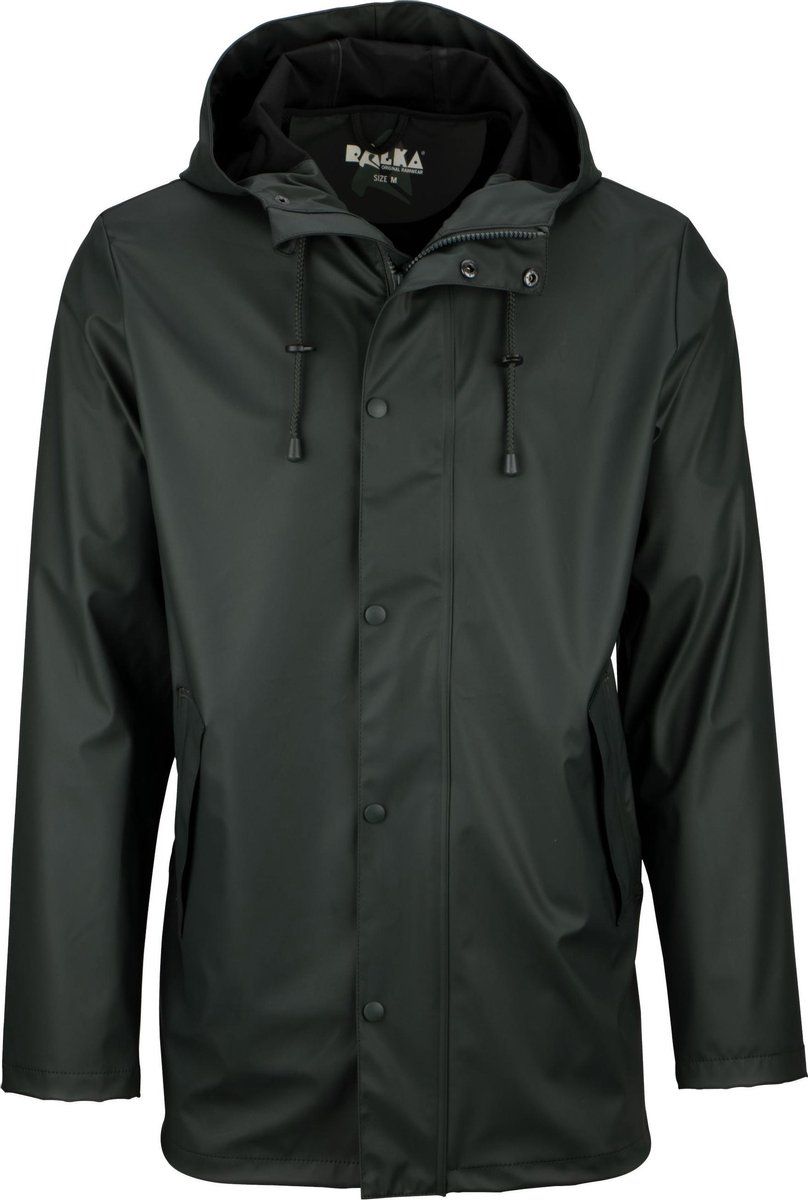 Ralka Regenjas Heren - Skye - Donkergroen - S - 8716404334321