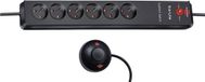 Brennenstuhl Eco-Line Comfort Switch Prise 6 voies anthracite 2m
