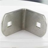 Équerre Inox A2 66x66x50mm Épaisseur 4mm Trous Carrés 11x11 - 400 Pièces