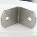 Équerre Inox A2 66x66x50mm Épaisseur 4mm Trous Carrés 11x11 - 400 Pièces