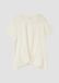 s.Oliver T-shirt fluide avec détail bouton et léger éclat crème