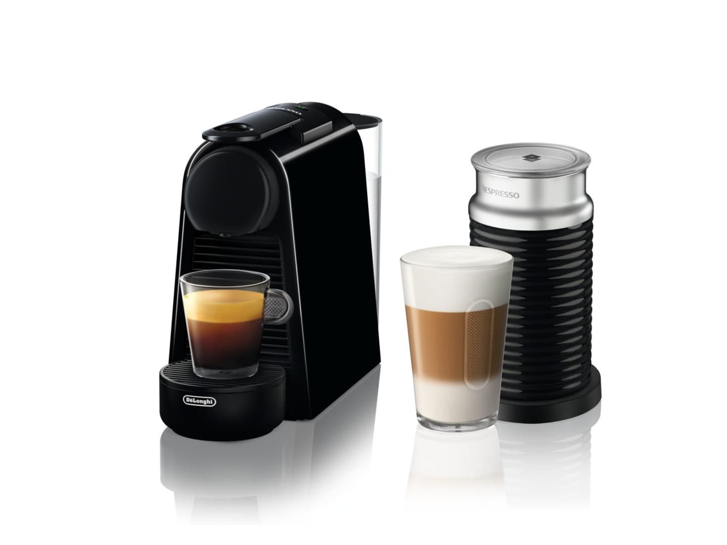 De'Longhi Nespresso Essenza Mini & Milk EN85BAE - Koffiecupmachine - Zwart