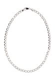 Faina Ketting zilver 50 cm