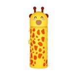 Legami Étui à crayons en silicone 2-en-1 Kawaii Girafe