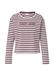 comma casual identity Shirt bordeaux / wit
