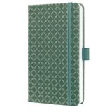 Sigel Jolie notitieboek Flair - formaat A6 - natural green - met lijn - SI-JN140