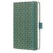 Sigel Jolie notitieboek Flair - formaat A6 - natural green - met lijn - SI-JN140