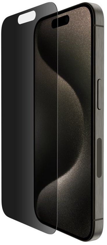 Belkin TemperedGlass Privacy Screenprotector – iPhone 15 Pro Max