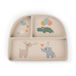 Done by Deer Assiette à compartiments Celebration Stick&Stay - Sable