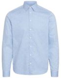 Casual Friday Shirt met lange mouwen Fridi Geruit Vista Blauw Katoen XL