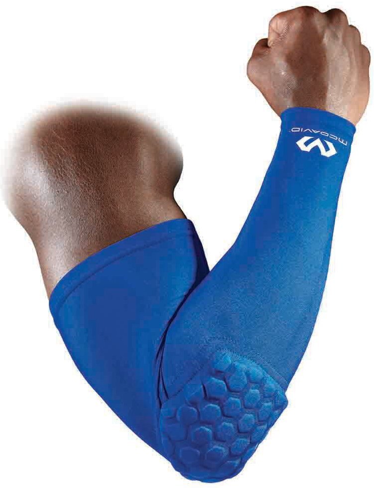 McDavid Hex Shooter Arm Sleeve blauw M heren