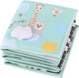 Sophie de Giraf Opvouwbaar Speelboek - Babyboekje - 0+ maanden