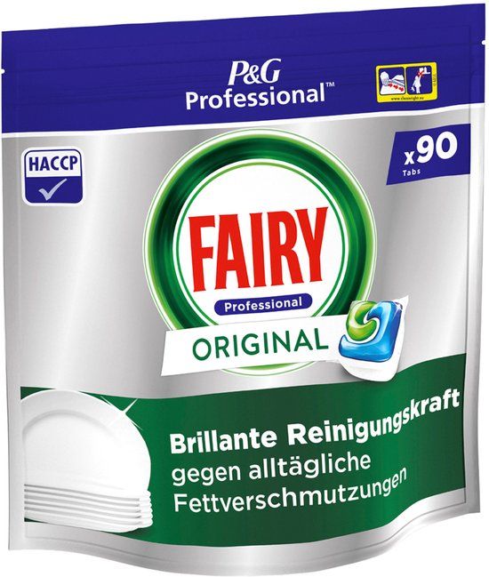 Fairy P&G Professional FAIRY Vaatwastabletten All-in-One, 90 stuks