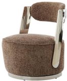 Light & Living Fauteuil Kemena - Grijs/Bruin