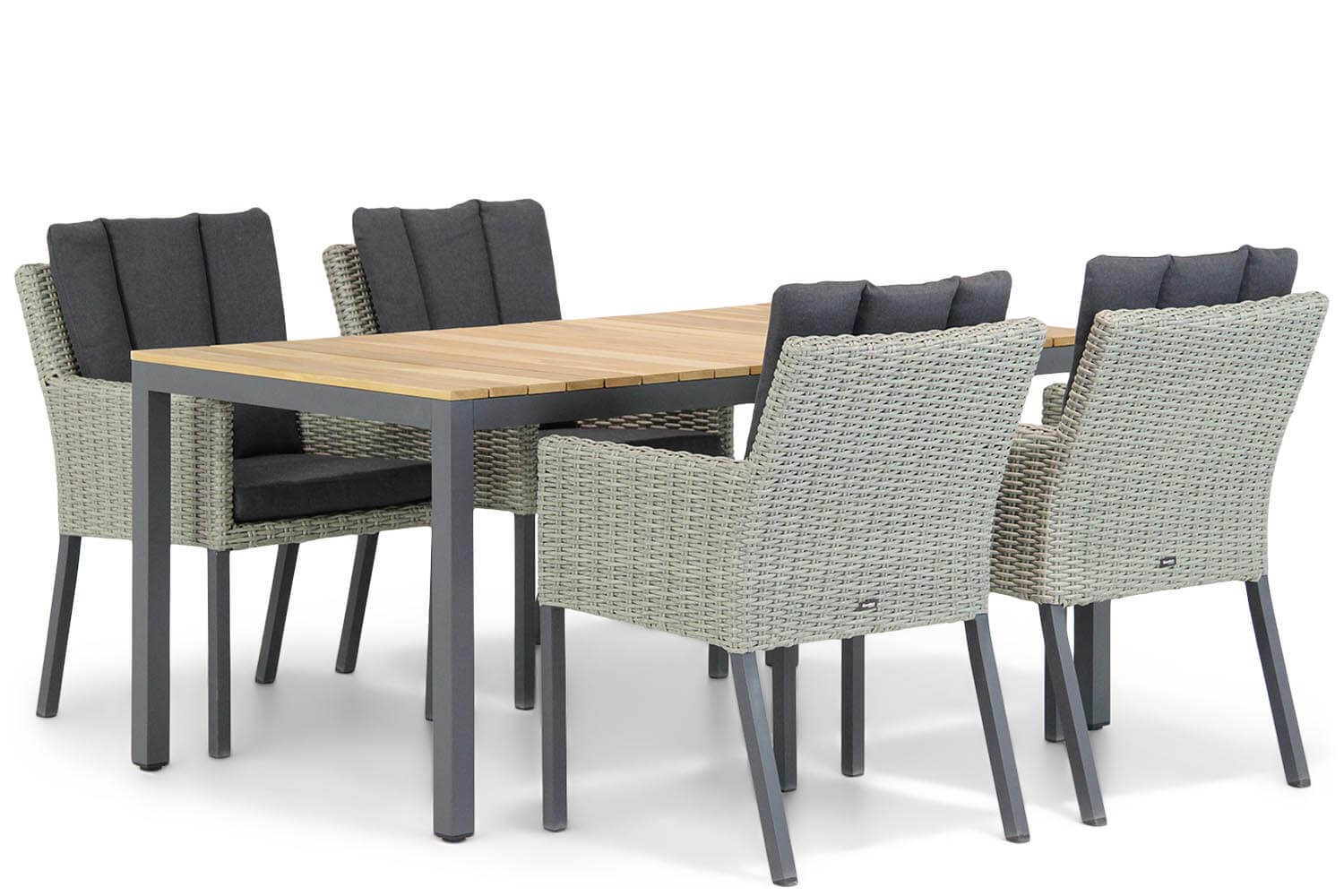 Garden Collections Oxbow/Mazzarino 160 cm dining tuinset 5-delig