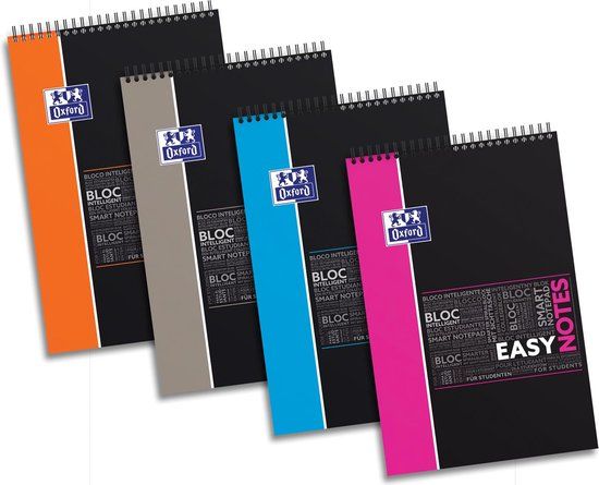 Oxford Student Easynotes Notitieboek A4+ Gelijnd 80 Vel