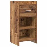 vidaXL Dressoir Oud hout 40 x 36 x 80 cm Bewerkt hout