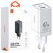 Mcdodo Mini GAN chargeur de téléphone, 2x USB/USB-C PD QC - 47W, modèle CH-8580