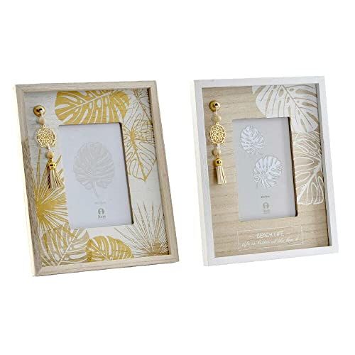 DKD Home Decor Fotolijst van tropisch hout (10 x 15 x 15 cm) - S3021564 - 8424001863648