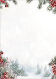 SIGEL DP690 Sinterklaas "Scandinavian Snow" A4 Kerstbriefpapier