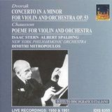 Conc.Per Mitropoulos Dvorak Chauss Mitropoulos Dvorak - Mitropoulos Dvorak,Chauss