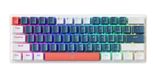 Machenike K500-B61 Gaming Mechanisch Toetsenbord - Bedraad USB - QWERTY - 61 Toetsen - RGB - Blauw, Wit, Rood