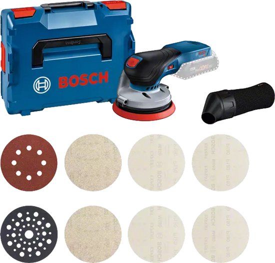 Bosch Professional GEX 18V-125 Accu Excenterschuurmachine 18V Basic Body - 0615A5004H